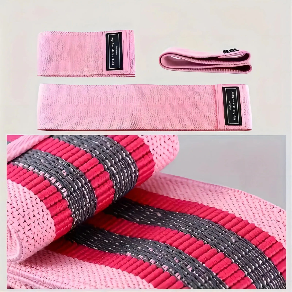 Kit Pilates 4 Pièces – Anneau, Ballon, Bande Tissu et Élastique