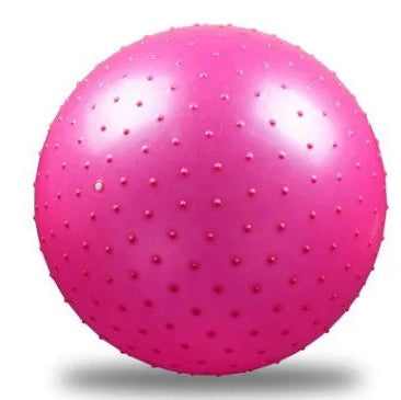 Ballon Pilates Anti-Éclatement en PVC – 45 à 75 cm avec Picots Massage