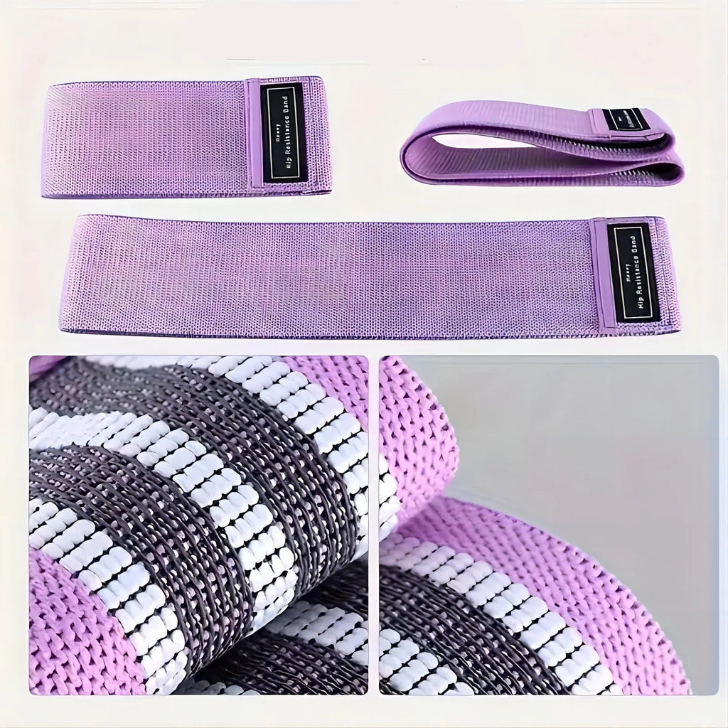 Kit Pilates 4 Pièces – Anneau, Ballon, Bande Tissu et Élastique