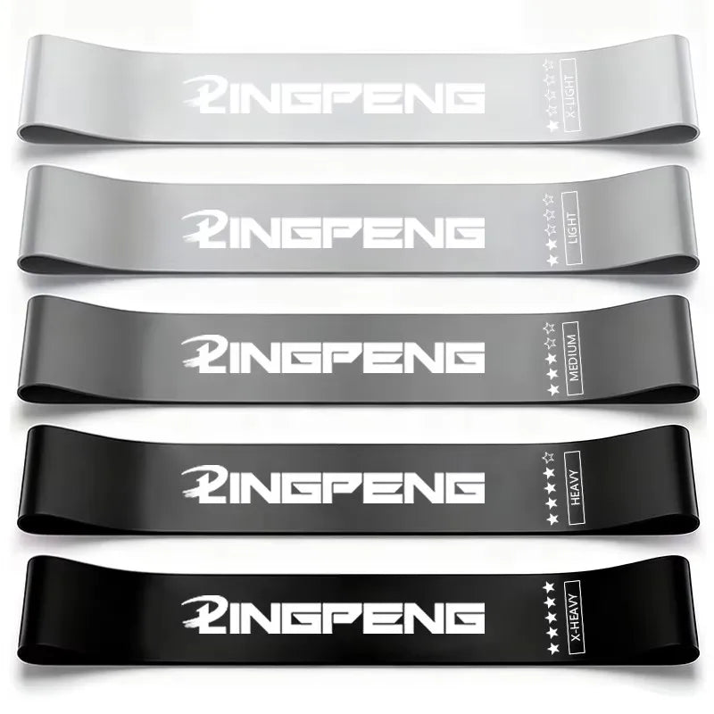 Élastique Pilates Latex – Bande Loop 5 Niveaux de Résistance