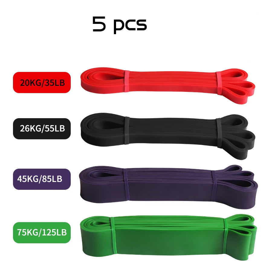 Élastique Pilates Latex Long – Bande de Résistance Musculation & Traction