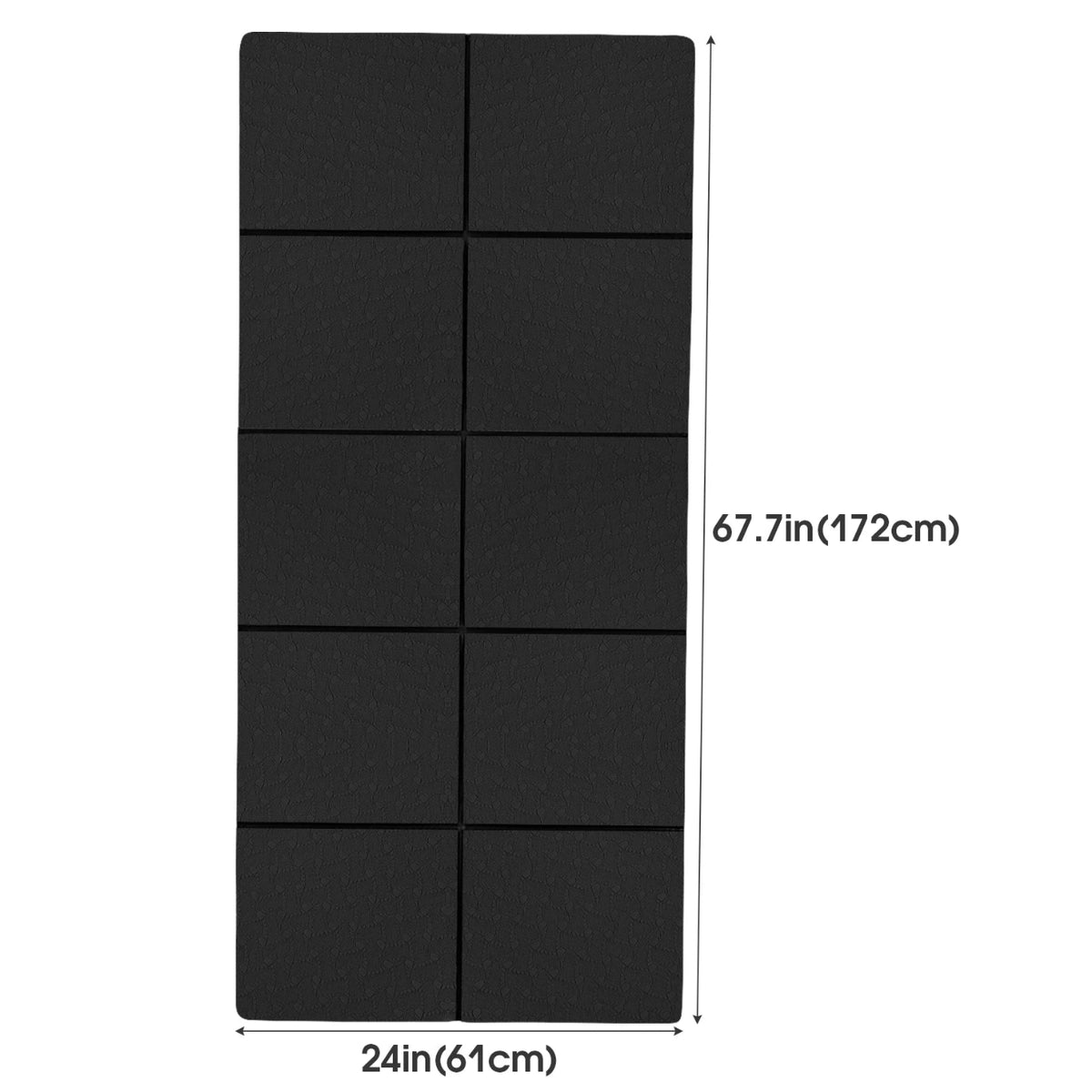 Tapis de Pilates Pliable en TPE