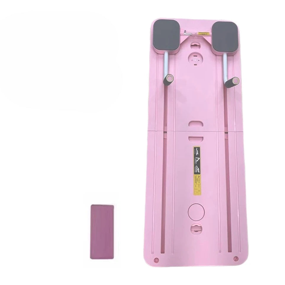 Planche Pilates Multifonction 6 en 1 Pliable avec Bandes de Résistance