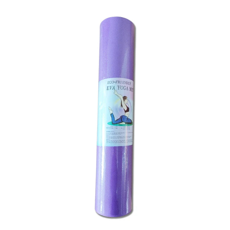 Tapis Pilates EVA 6 mm – Tapis de Sol Antidérapant 173 x 61 cm