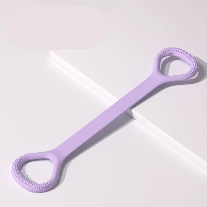 Élastique Pilates en 8 – Sangle de Stretching Dos & Épaules