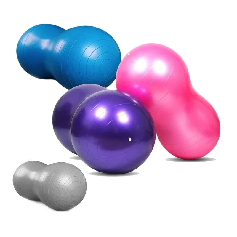 Balle Peanut Pilates 45 x 90 cm – Ballon d’Équilibre et de Rééducation