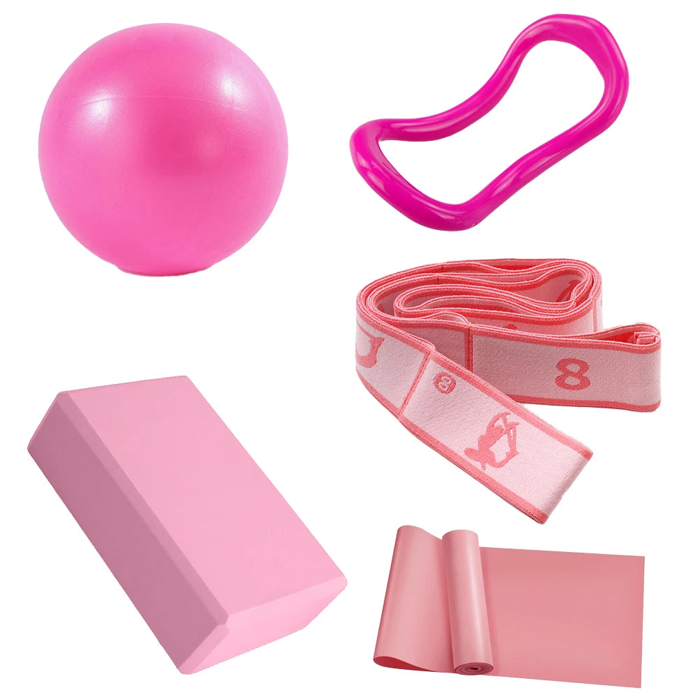 Kit Pilates et Yoga 5 Pièces : Équipement de Renforcement