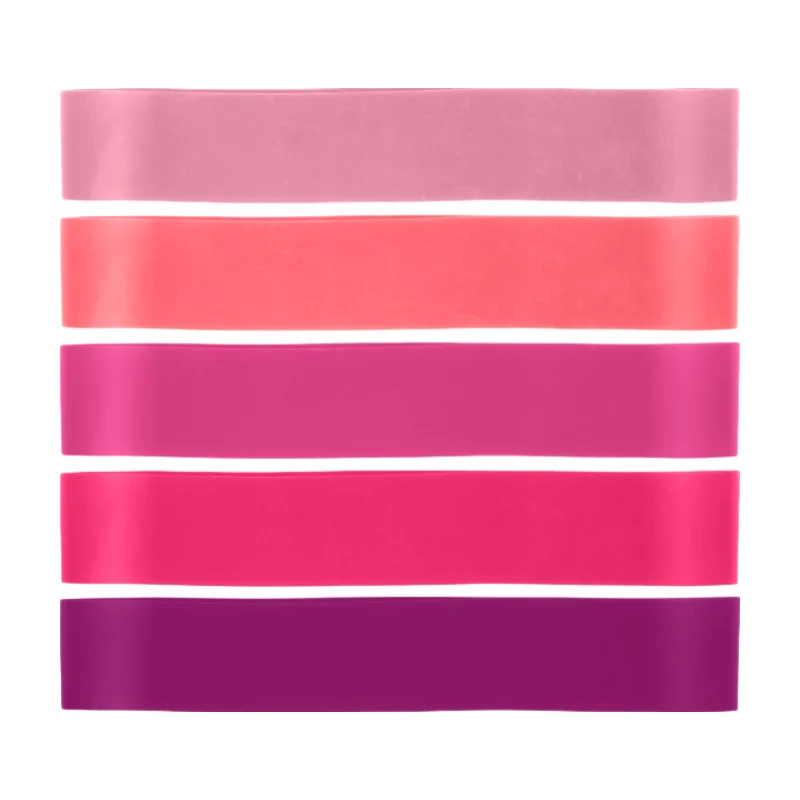 Set Élastique Pilates 7 Pièces – Bandes de Résistance TPE 5 Niveaux