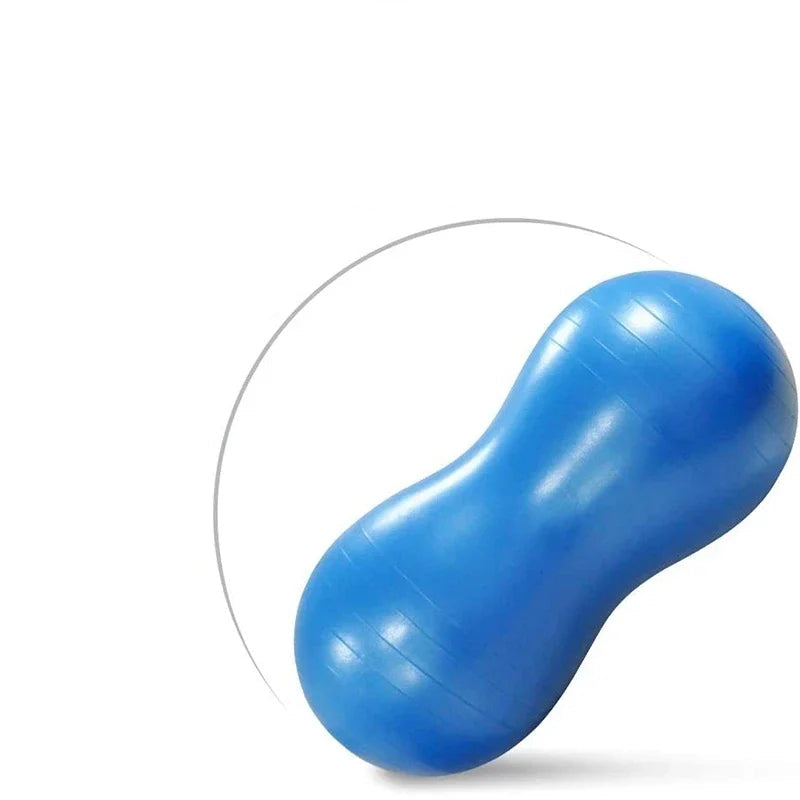 Ballon Pilates Peanut 45 x 90 cm Anti-Burst – Support d’Équilibre 200 kg