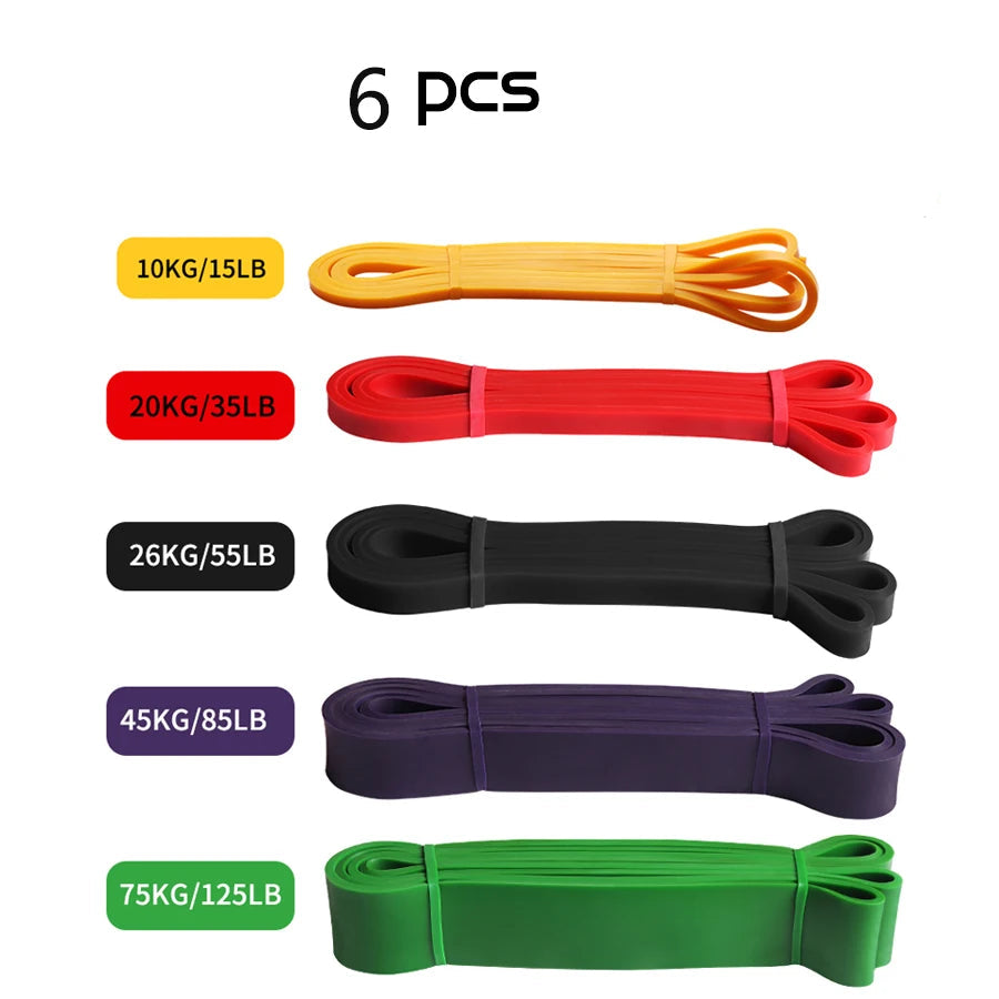 Élastique Pilates Latex Long – Bande de Résistance Musculation & Traction