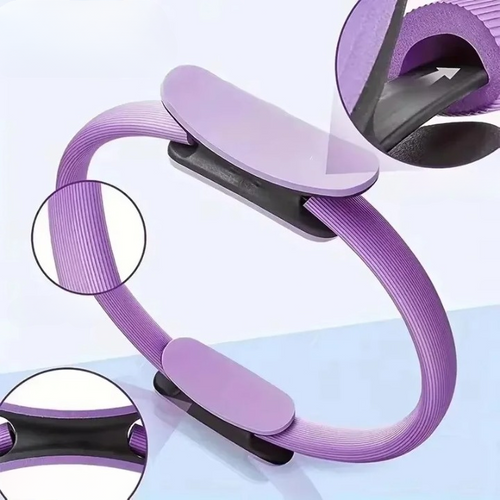 Anneau Pilates de Résistance avec Poignées Antidérapantes